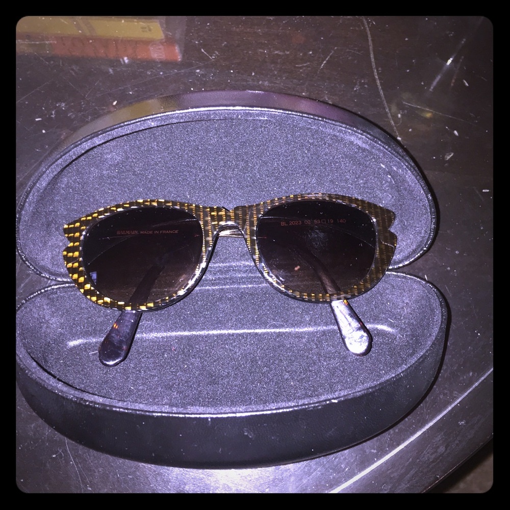 Balmain Brown Sunglasses
